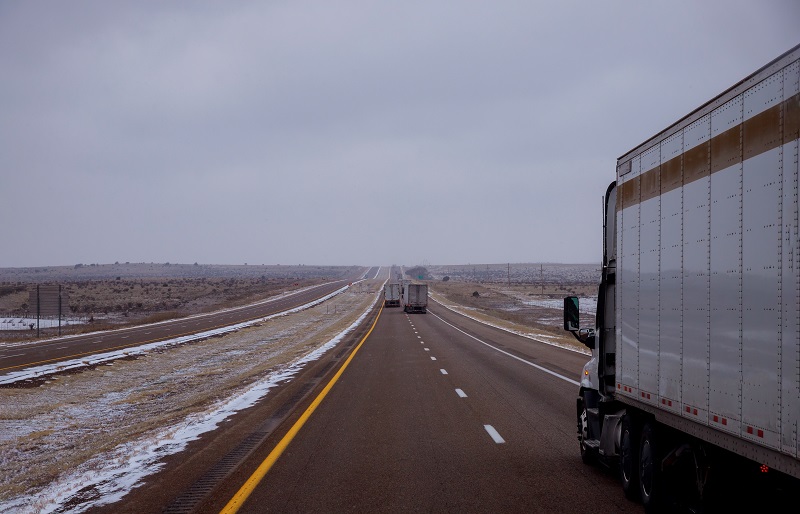 Consejos para viajes de larga distancia en camión en los meses de invierno